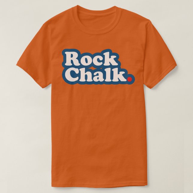 Kopie von Rock Chalk T-Shirt (Design vorne)