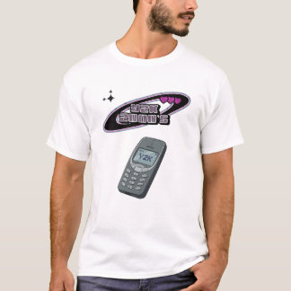 Kopie von Y2K Nostalgia: Oldschool-Telefon 2000 T-Shirt