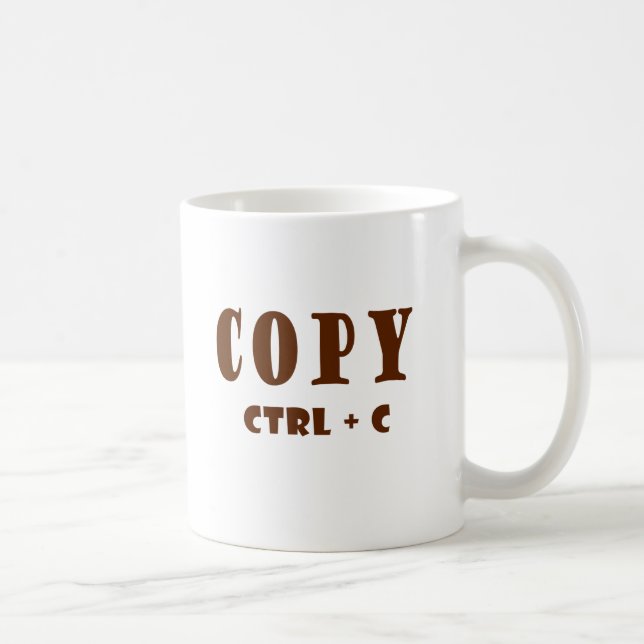 Kopieren Sie Tabellen-Dokument Tasse (Rechts)