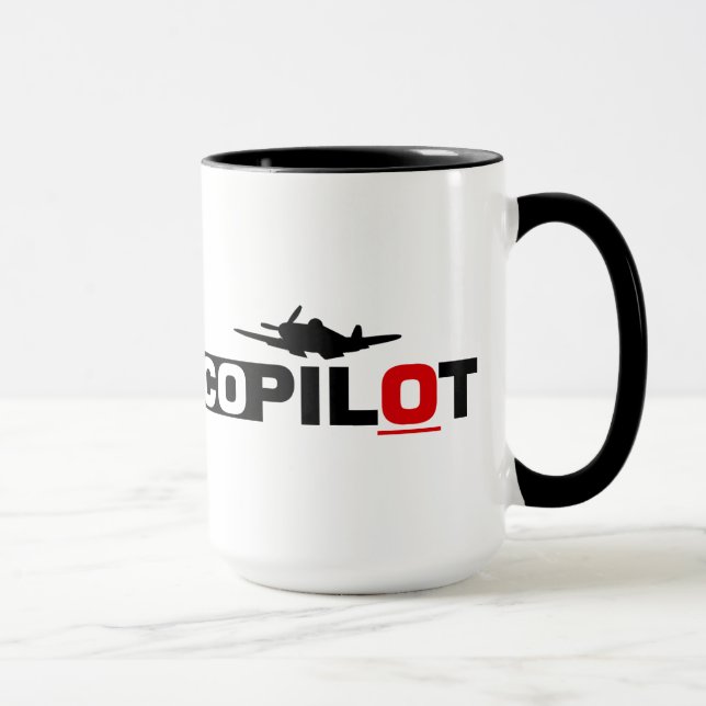 Kopilot: Nachtflug Tasse (Rechts)