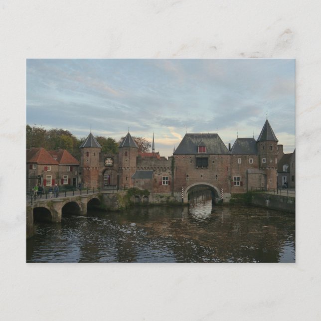 Koppelpoort, Amersfoort, Niederlande Postkarte (Vorderseite)