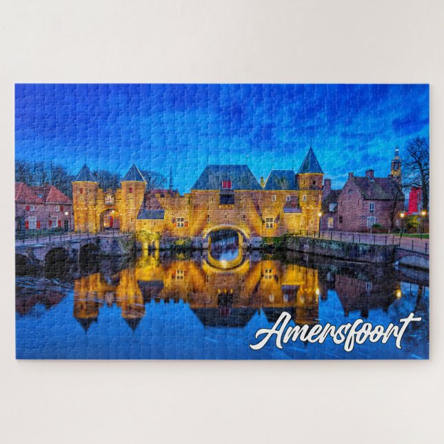 Koppelpoort Gate, Amersfoort, Netherlands Puzzle (Horizontal)
