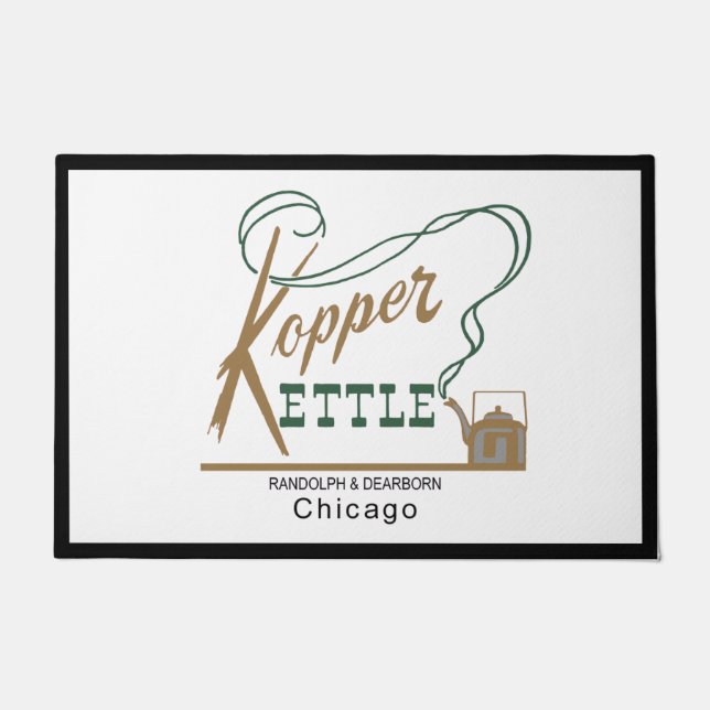 Kopper Kettle Restaurant, Chicago, IL Doormat Fußmatte (Vorderseite)