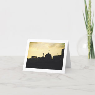 Koptisches Kairo Feiertagskarte