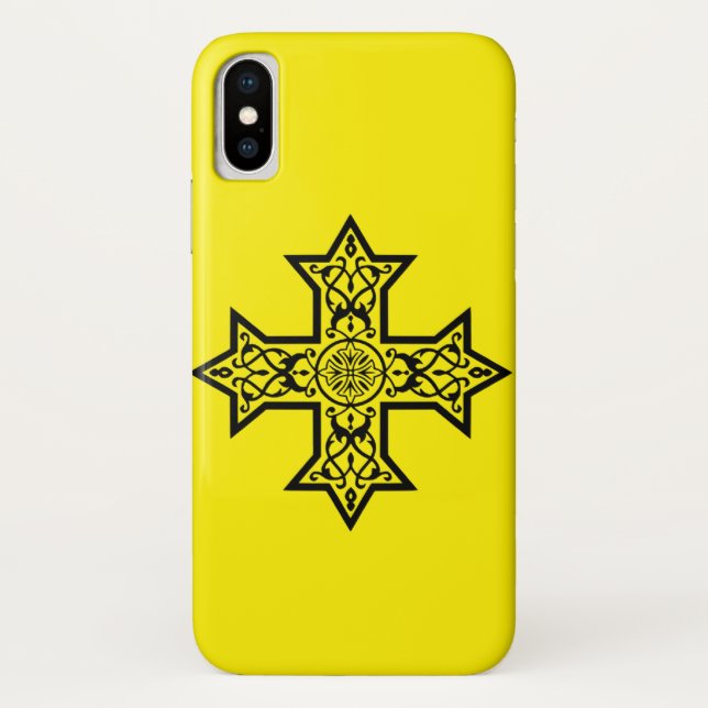 koptisches Kreuz Case-Mate iPhone Hülle (Rückseite)
