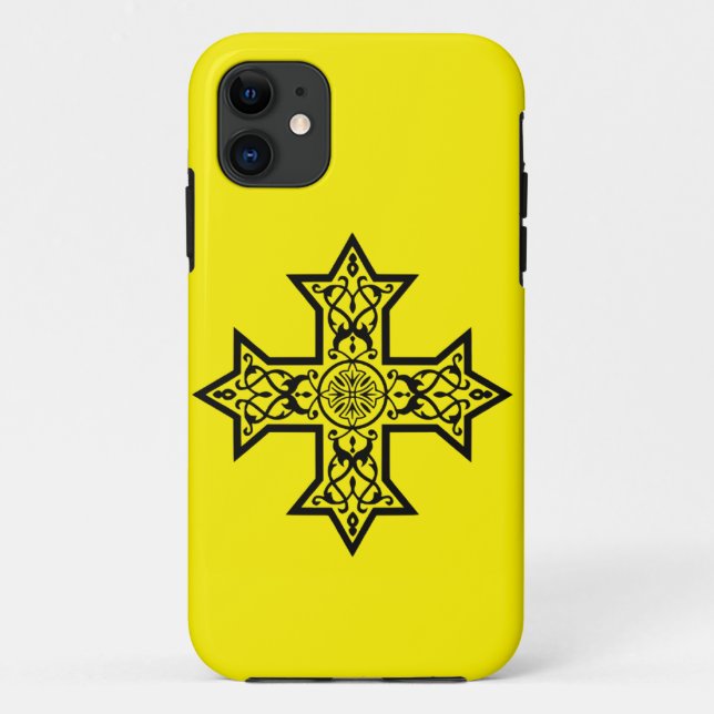 koptisches Kreuz Case-Mate iPhone Hülle (Rückseite)