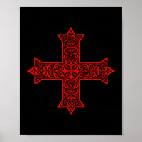 Koptisches Kreuz Koptisch-Orthodoxe Kirche Östlich