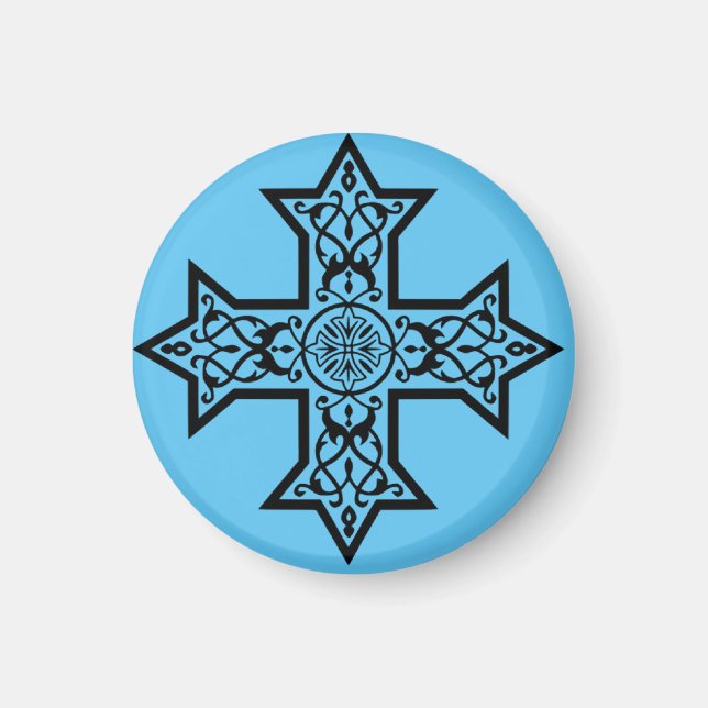 koptisches Kreuz Magnet (Vorne)