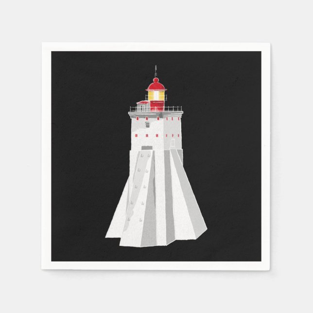 Kopu Lighthouse Serviette (Vorderseite)