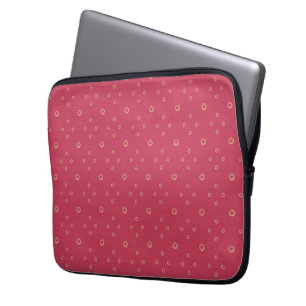 Koralle Golden Zinnia Sun Laptopschutzhülle