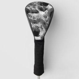 Koralle mit schwarz-weiß golf headcover