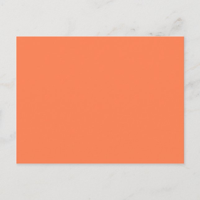 Koralle (orange rosa), rosa, fest postkarte (Vorderseite)
