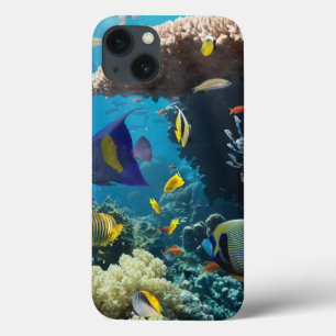 Koralle und Fische im Roten Meer, Ägypten iPhone 13 Hülle