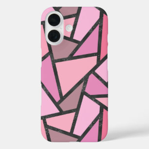 Koralleinfärbungen Buntglas-Muster iPhone 16 Hülle