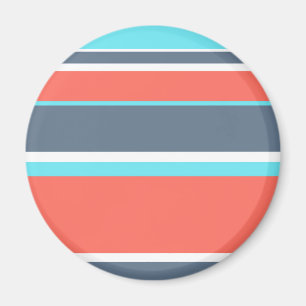 Korallen, blau und grau magnet