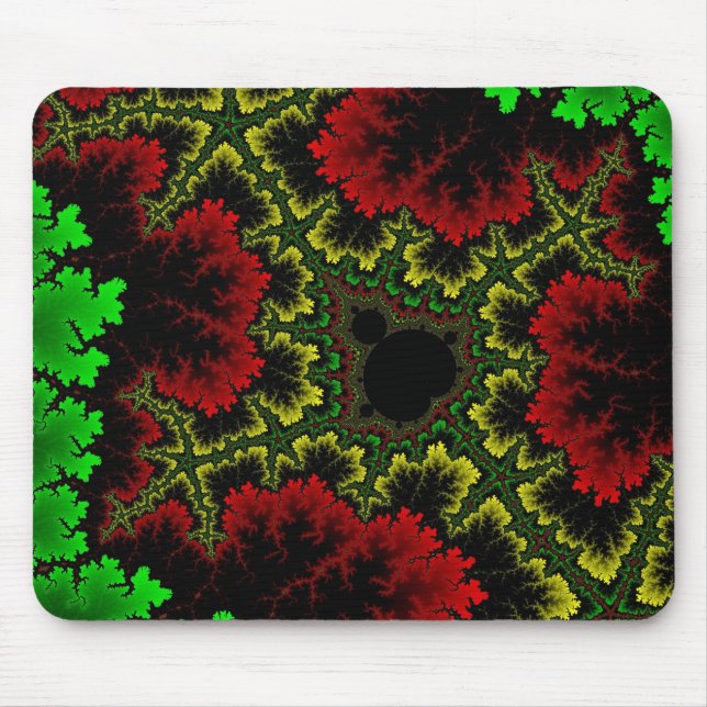 Korallen-Collage-Mauspad Mousepad (Vorne)