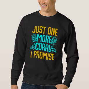 Korallen für Fischtank Aquarium Männer Frauen Sweatshirt