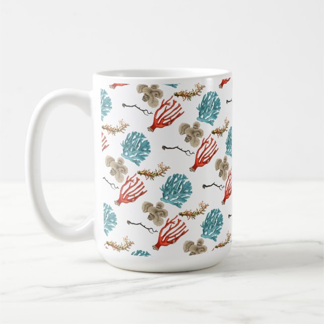 Korallen Kaffeetasse (Links)