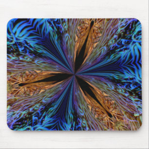 Korallen-Kaleidoskop-Mauspad. Mousepad