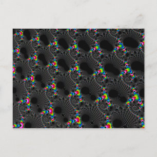 Korallen - Mandelbrot Postkarte