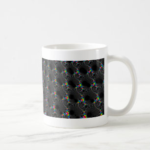 Korallen - Mandelbrot Tasse
