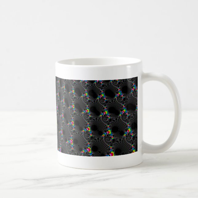 Korallen - Mandelbrot Tasse (Rechts)