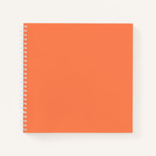 Korallen Quadrat Notizbuch