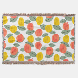 Korallen- und Gold-Blume Decke