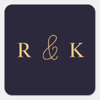 Korallen und Pfirsich personalisiert mit Monogramm