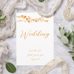 Korallen Wildblume Christlich zwei sind besser Hoc Einladung