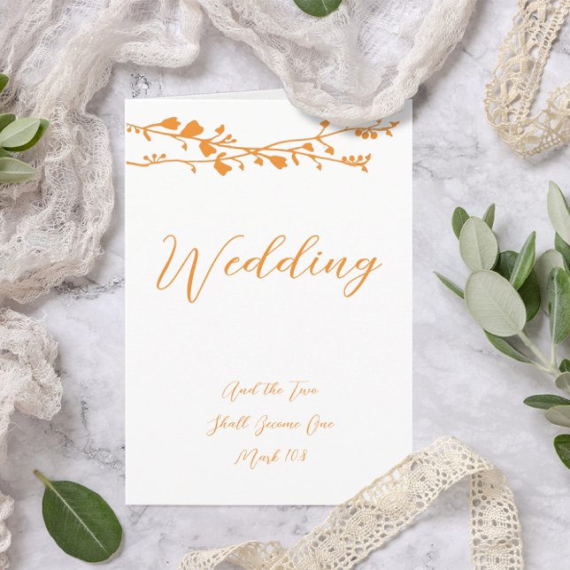 Korallen Wildblume Christlich zwei sind besser Hoc Einladung (Von Creator hochgeladen)