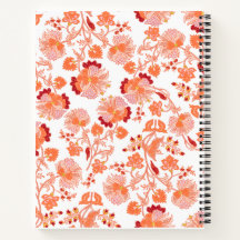 "Korallenblüte" Künstlerisches Hardcover-Spiralnot