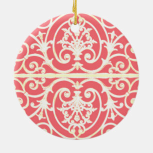 Korallendurchschnitt Keramikornament