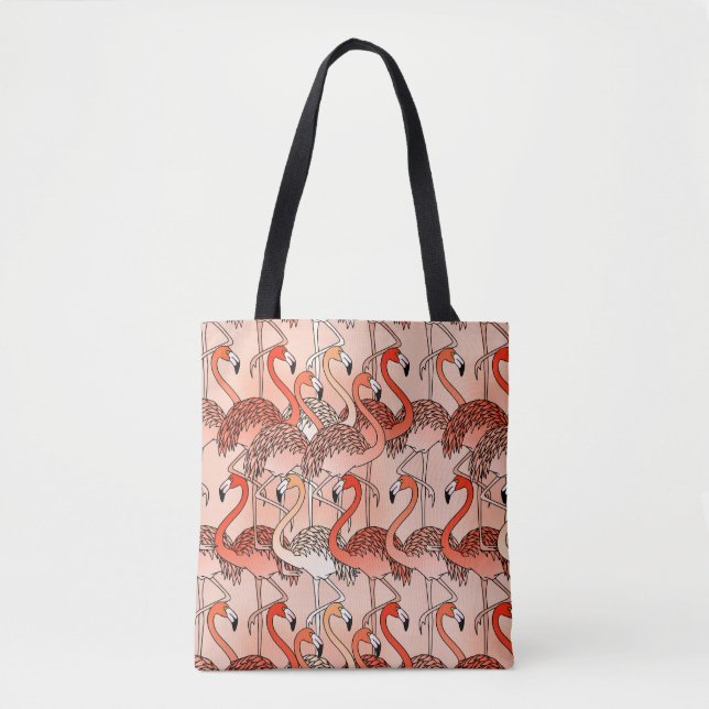 Korallenfarbene Flamingos (Vorderseite)