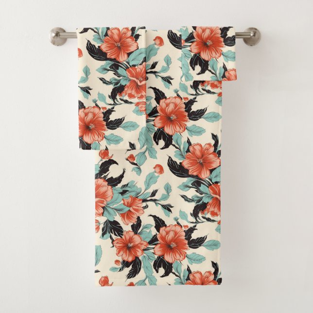 Korallengarten Badhandtuch Set (Insitu)
