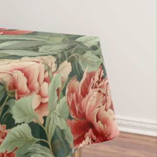 Korallengarten im Vintagen Stil und Peony Garden G Tischdecke
