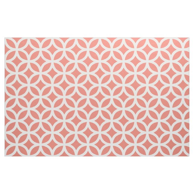 Korallengeometrische Muster Stoff (Yard (91,4 cm))