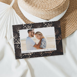 Korallengrenze | Horizontales Foto Folien Feiertagskarte