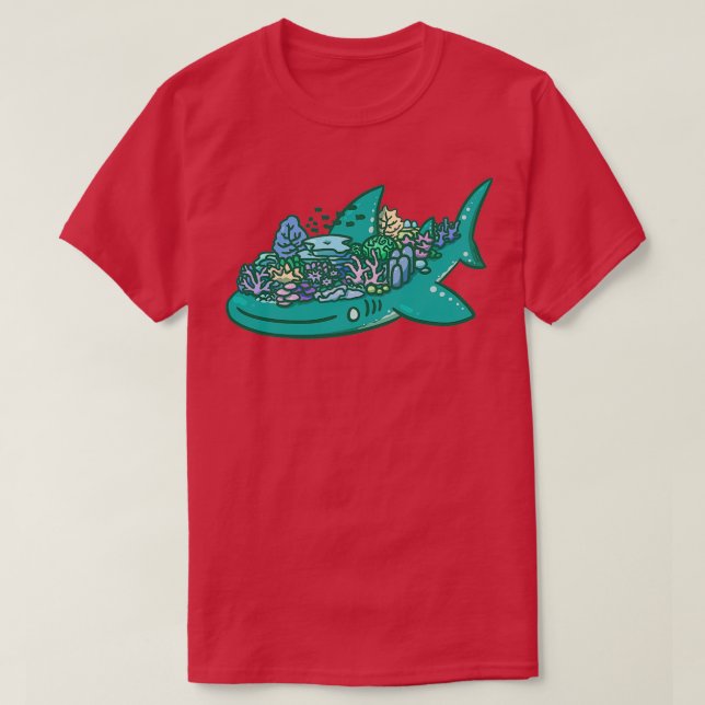 Korallenhai T-Shirt (Design vorne)