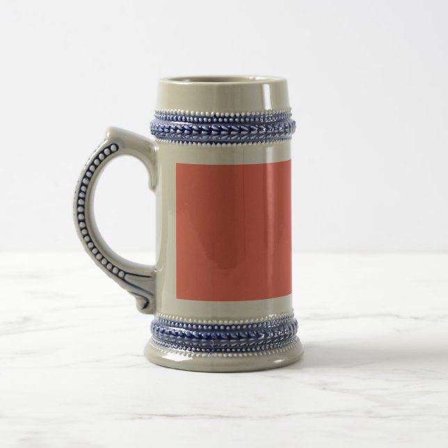 Korallenhex-Code FF6F61 Bierglas (Links)