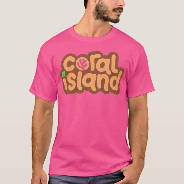 Koralleninsel - Logo T-Shirt (Vorderseite)