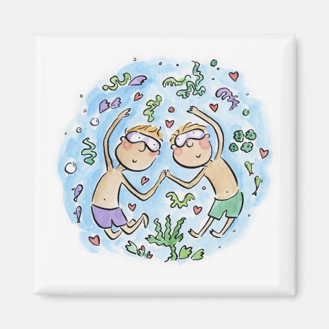 Korallenjubiläum Magnet (Vorne)