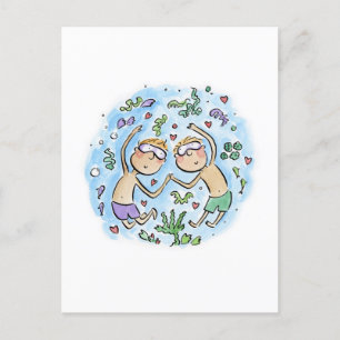 Korallenjubiläum Postkarte