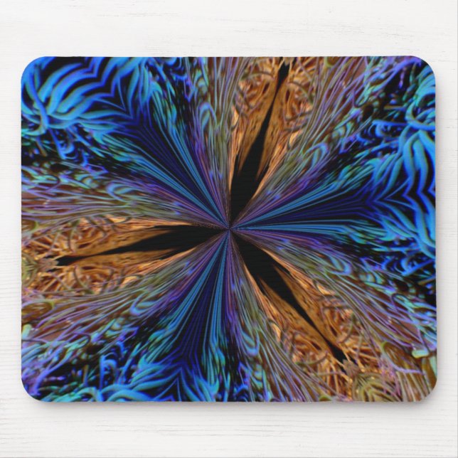 Korallenkaleidoskop-Mousepad Mousepad (Vorne)