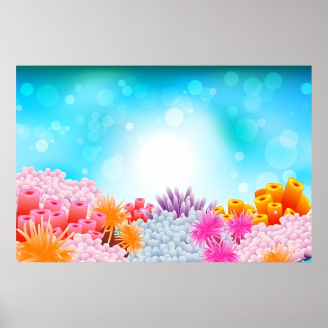 Korallenmeer Poster (Vorne)