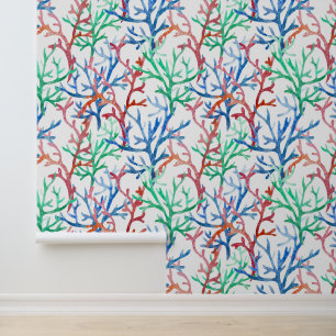 Korallenmuster Tapete