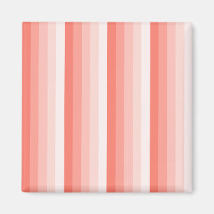 Korallenpfirsichstreifen Magnet