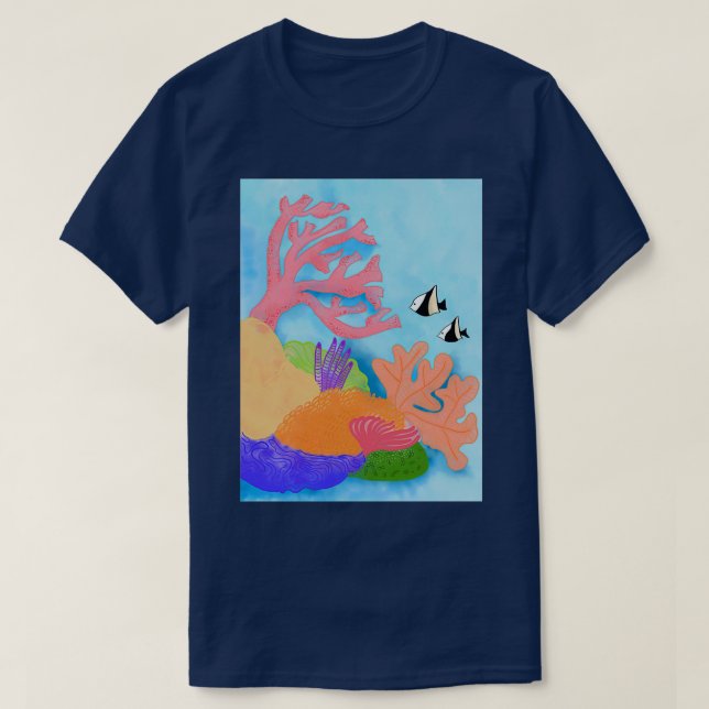 Korallenriff 3 T-Shirt (Design vorne)