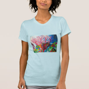 Korallenriff Great Barrier Reef Kunst T-Shirt