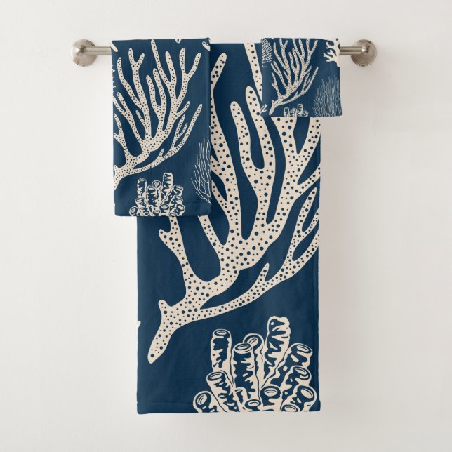 Korallenriff in marineblau Set (Insitu)